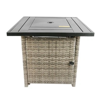 Foguera de gas Rattan
